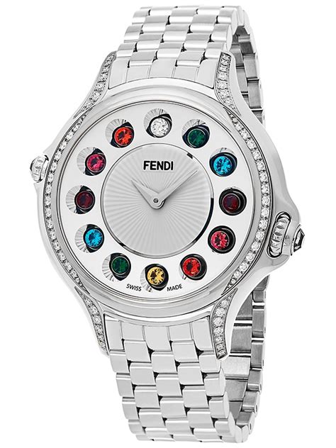 fendi loop diamond watch|fendi crazy carats watch clearance.